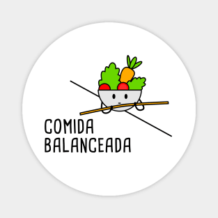 Comida Balanceada Spanish Pun Magnet